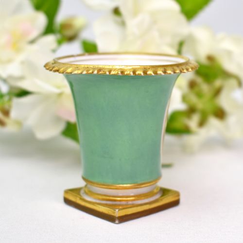 RARE FINE FLIGHT BARR BARR WORCESTER MINIATURE PORCELAIN VASE C1815 - ADDITIONAL PHOTO 3