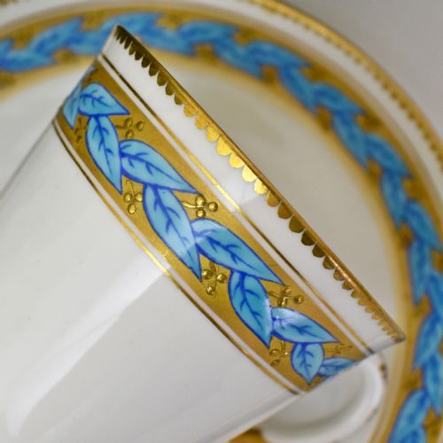 FINE ROYAL WORCESTER DEMITASSE COFFEE CUP C 187576 - ADDITIONAL PHOTO 3