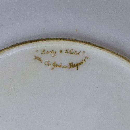 FINE AND RARE COALPORT PLATE PAINTED BY TOM KEELING CIRCA 1901 - ADDITIONAL PHOTO 8