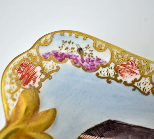 SWANSEA PORCELAIN COMPORT MANDARIN CHINOISERIE PATTERN C 18151817 - ADDITIONAL PHOTO 6