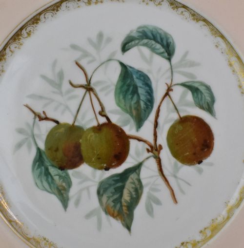 RARE SET OF 4 HANDPAINTED RUSSIAN IMPERIAL PLATES BY KORNILOV BROTHERS CIRCA 18611884 - ADDITIONAL PHOTO 14