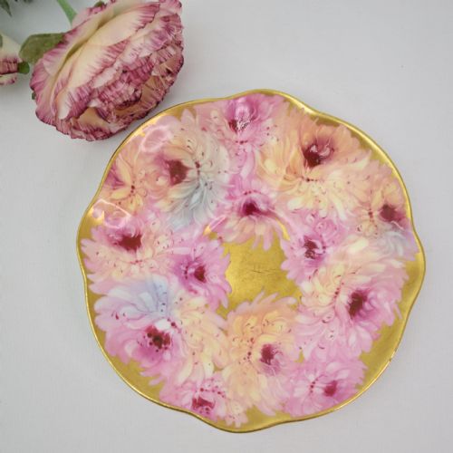 A RARE HAMMERSLEY HANDPAINTED CHRYSANTHEMUM BREAKFAST SET C18871912 - ADDITIONAL PHOTO 3