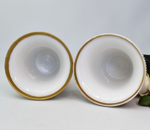PAIR OF REGENCY SPODE IMARI JAPAN PATTERN 967 BONE CHINA URN VASES C1810 - ADDITIONAL PHOTO 7