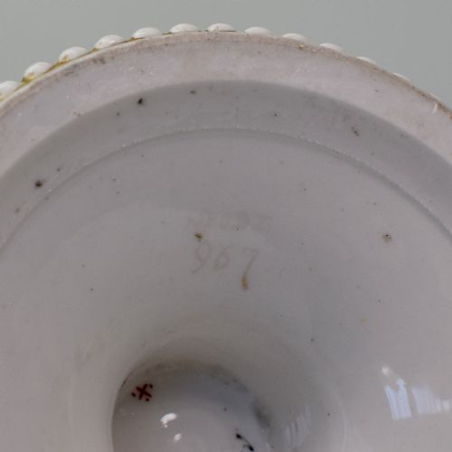 PAIR OF REGENCY SPODE IMARI JAPAN PATTERN 967 BONE CHINA URN VASES C1810 - ADDITIONAL PHOTO 9