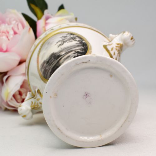 DERBY PORCELAIN TWOHANDLED VASE PAINTED BY ZACHARIAH BOREMAN CIRCA 17821805 - ADDITIONAL PHOTO 10