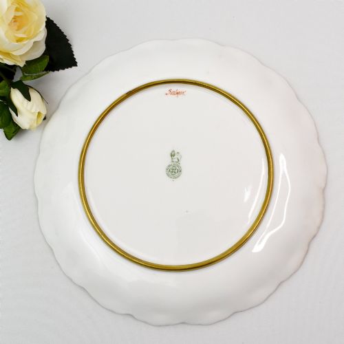 SET OF FOUR ROYAL DOULTON FISH PLATES PAINTED BY JOSEPH BIRBECK SENIOR - ADDITIONAL PHOTO 12