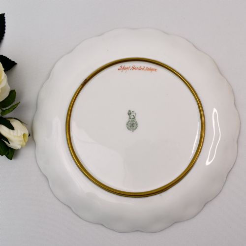 SET OF FOUR ROYAL DOULTON FISH PLATES PAINTED BY JOSEPH BIRBECK SENIOR - ADDITIONAL PHOTO 14
