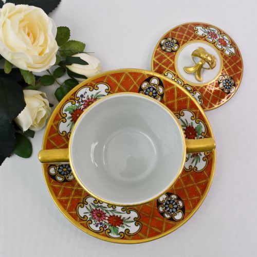 FINE BARR FLIGHT BARR WORCESTER PORCELAIN CAUDLE CHOCOLATE CUP COVER STAND C18071813 - ADDITIONAL PHOTO 4