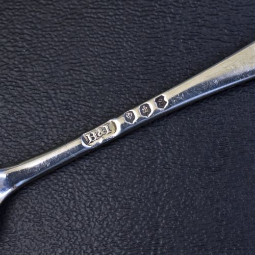 SET OF SIX SCOTTISH SILVER GRAPEFRUIT SPOONS BY HAMILTON INCHES EDINBURGH 1923 - ADDITIONAL PHOTO 5