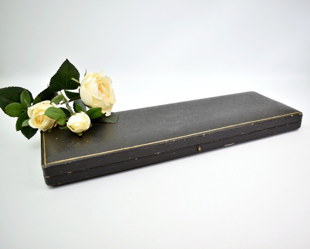 Edwardian Set of Silver Plated Servers, Sheffiled 1911, F. Cobb, Boxed View VII