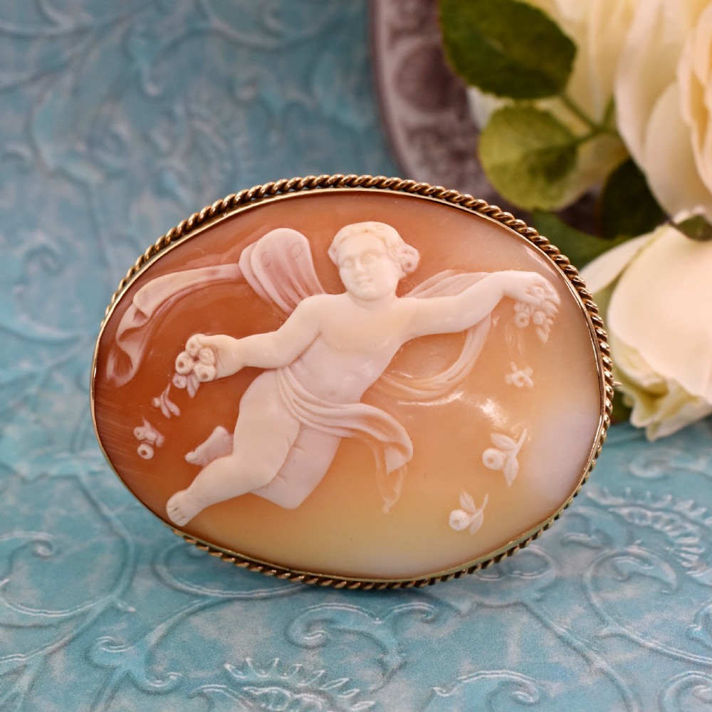 Rare Unusual Victorian Cameo 