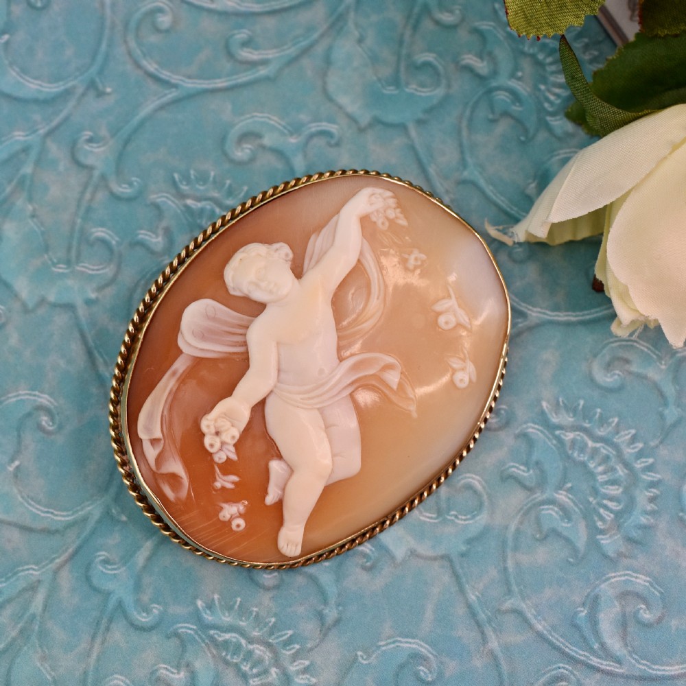 Rare Unusual Victorian Cameo 