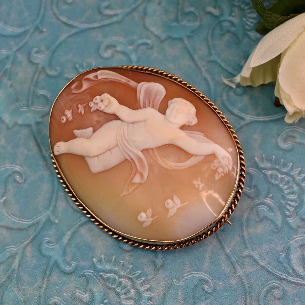 Rare Unusual Victorian Cameo 