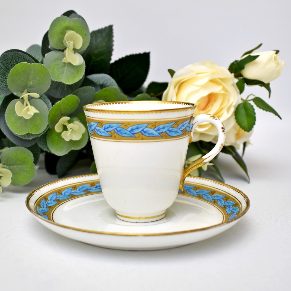 Fine Royal Worcester Demitasse Coffee Cup, c 1875-76