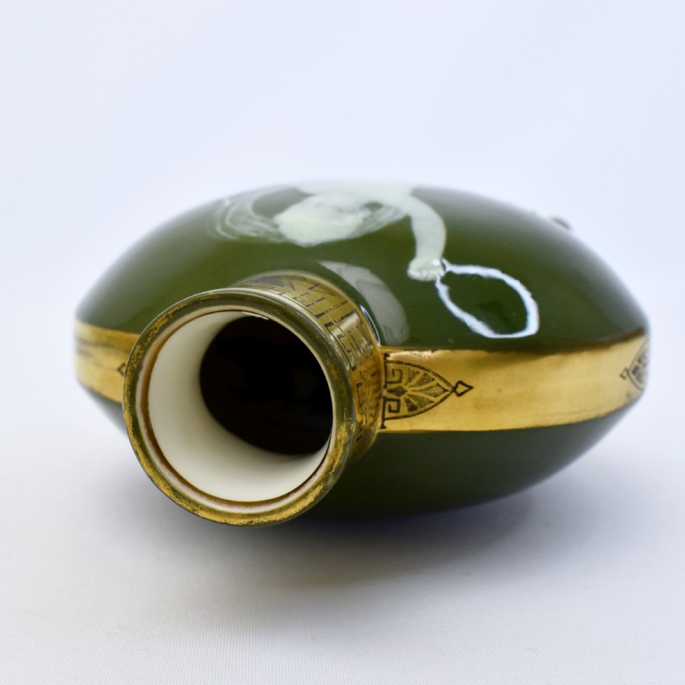 Antique Moore Brothers Pâte-sur-Pâte Vase – Henry Saunders, c.1880 View X