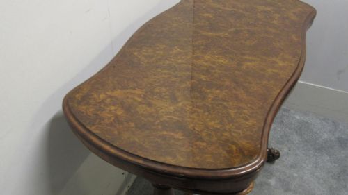 WALNUT VICTORIAN CARD TABLE - ADDITIONAL PHOTO 6