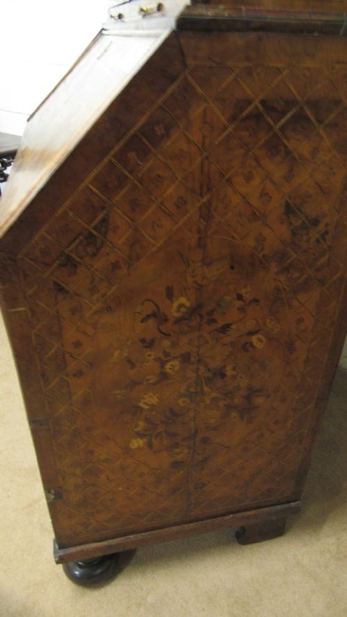 18THC MARQUETRY BURO BOOKCASE - ADDITIONAL PHOTO 8