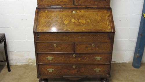 18THC MARQUETRY BURO BOOKCASE - ADDITIONAL PHOTO 10