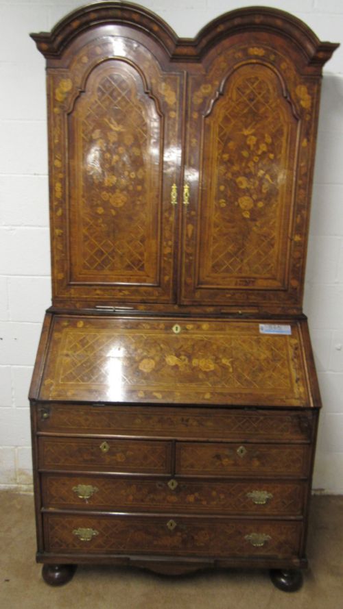 18THC MARQUETRY BURO BOOKCASE - ADDITIONAL PHOTO 11