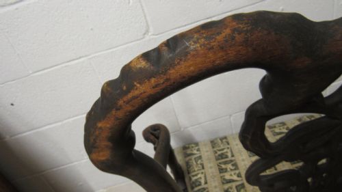 CHIPPENDALE DESK CHAIR - ADDITIONAL PHOTO 7