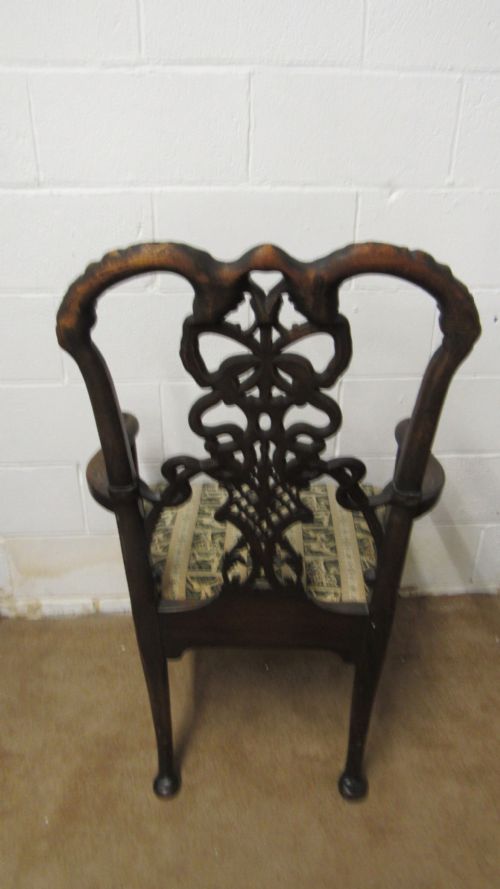 CHIPPENDALE DESK CHAIR - ADDITIONAL PHOTO 9