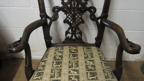 CHIPPENDALE DESK CHAIR - ADDITIONAL PHOTO 13
