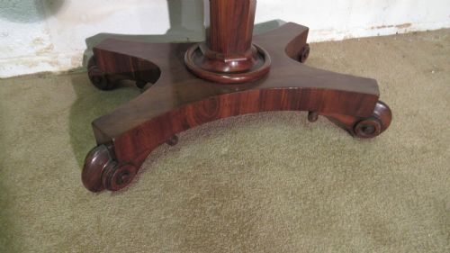 PAIR OF MAHOGANY LATE GEORGIAN CARD TABLES - ADDITIONAL PHOTO 2