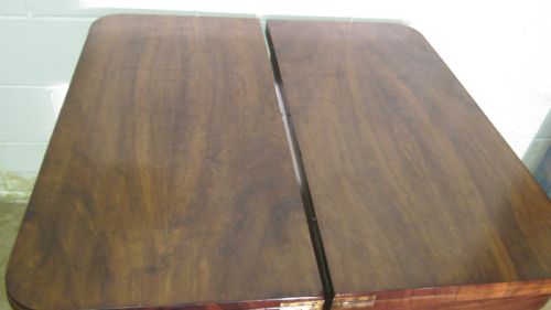 PAIR OF MAHOGANY LATE GEORGIAN CARD TABLES - ADDITIONAL PHOTO 11