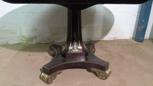 FANTASTIC ROSEWOOD LOO TABLE AFTER GEORGE SMITH - ADDITIONAL PHOTO 4
