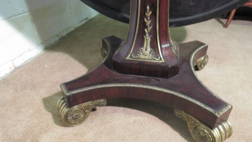 FANTASTIC ROSEWOOD LOO TABLE AFTER GEORGE SMITH - ADDITIONAL PHOTO 10