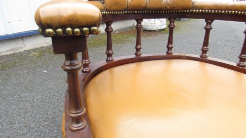 LEATHER CLUB ARMCHAIR - ADDITIONAL PHOTO 4