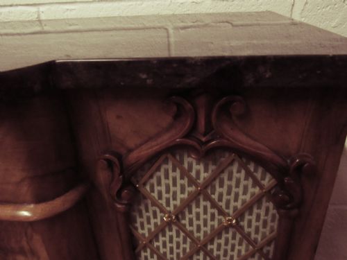 VICTORIAN WALNUT SIDE CABINET - ADDITIONAL PHOTO 8