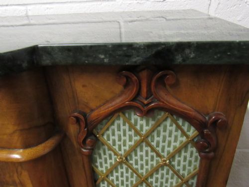 VICTORIAN WALNUT SIDE CABINET - ADDITIONAL PHOTO 9