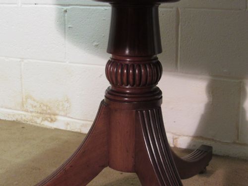 GEORGIAN GENTLEMANS STAND AS A DRUM TABLE - ADDITIONAL PHOTO 14