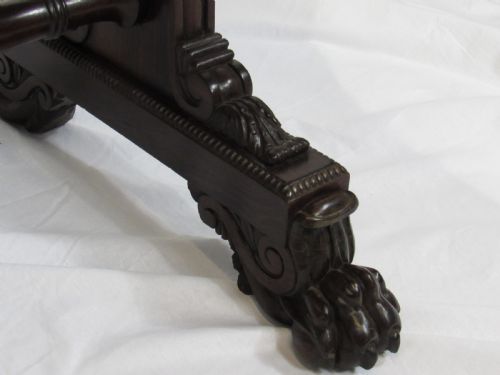 SUPERB 19THC SOFA TABLE - ADDITIONAL PHOTO 5