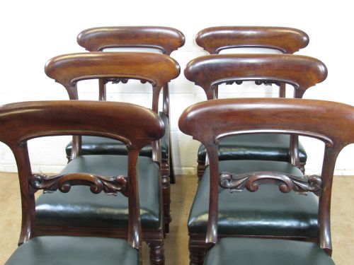 SUPERB SET OF 6 CHAIRS - ADDITIONAL PHOTO 8