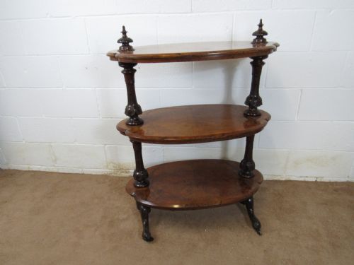 WALNUT WOTNOT ETEGERE