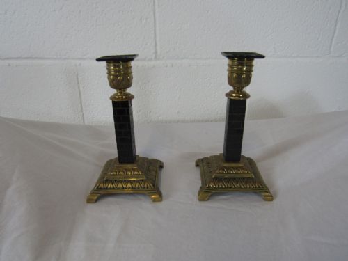 pair decorative sticks - CATEGORY: ANTIQUE LIGHTING - DATED 19TH CENTURY