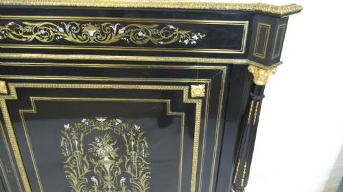 MARQUETRY SIDE CABINET - ADDITIONAL PHOTO 12