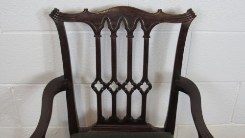 SUPERB CHIPPENDALE CHILDS ARMCHAIR 19THC - ADDITIONAL PHOTO 2