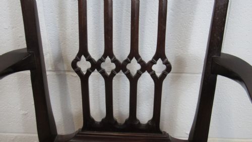 SUPERB CHIPPENDALE CHILDS ARMCHAIR 19THC - ADDITIONAL PHOTO 9