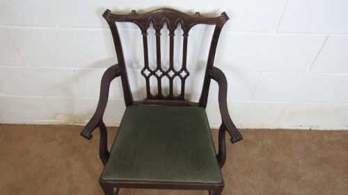 SUPERB CHIPPENDALE CHILDS ARMCHAIR 19THC - ADDITIONAL PHOTO 20