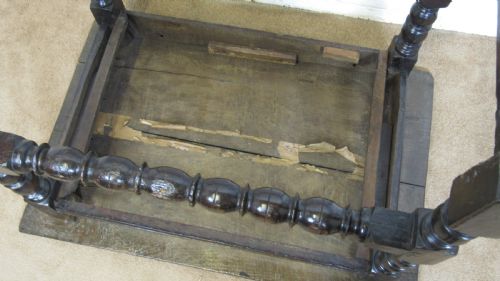17TH CENTURY OAK SIDE TABLE - ADDITIONAL PHOTO 15