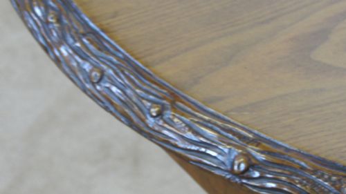 CIRCULAR MAHOGANY TABLE 19TH CENTURY - ADDITIONAL PHOTO 2