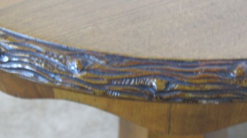 CIRCULAR MAHOGANY TABLE 19TH CENTURY - ADDITIONAL PHOTO 3