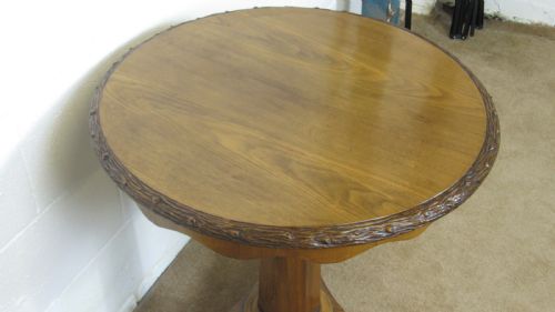 CIRCULAR MAHOGANY TABLE 19TH CENTURY - ADDITIONAL PHOTO 9