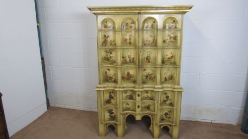 laquered chinoiserie cocktail cabinet - CATEGORY: ANTIQUE CUPBOARDS - DATED EDWARDIAN
