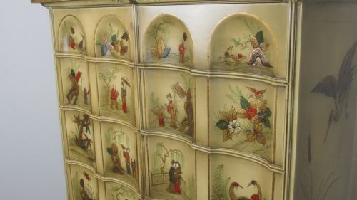 LAQUERED CHINOISERIE COCKTAIL CABINET - ADDITIONAL PHOTO 11