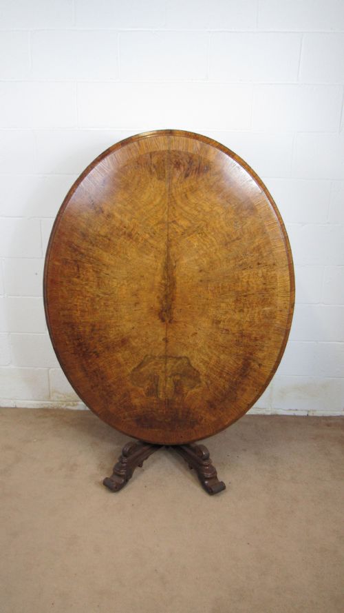 SUPERB POLLARD OAK CENTRE TABLE - ADDITIONAL PHOTO 1