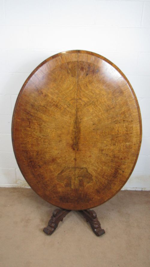 SUPERB POLLARD OAK CENTRE TABLE - ADDITIONAL PHOTO 2